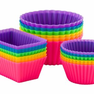 Bento Bundle Silicone Baking Cups Combo, 18-Pack
